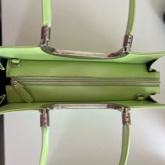 “Prada”Green Handbag - Picture 11 of 14